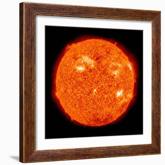 Solar Activity on the Sun-Stocktrek Images-Framed Photographic Print