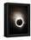 Solar Eclipse with Diamond Ring Effect, Queensland, Australia-Stocktrek Images-Framed Premier Image Canvas