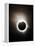 Solar Eclipse with Diamond Ring Effect, Queensland, Australia-Stocktrek Images-Framed Premier Image Canvas