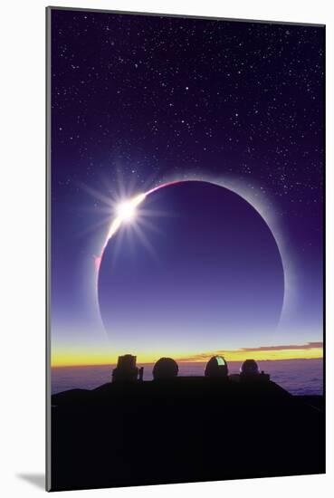 Solar Eclipse-David Nunuk-Mounted Photographic Print