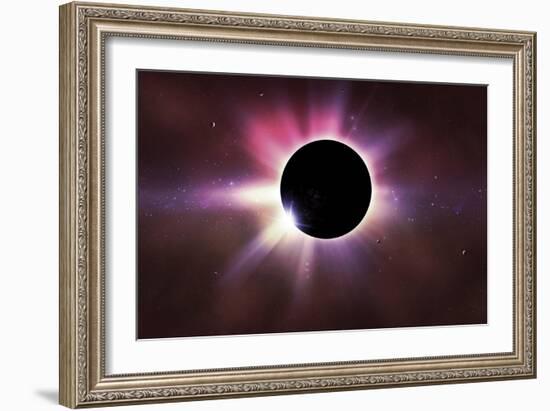 Solar Eclipse-alexaldo-Framed Premium Giclee Print