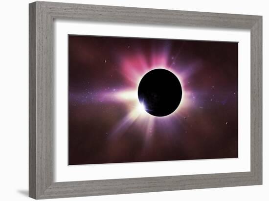 Solar Eclipse-alexaldo-Framed Premium Giclee Print