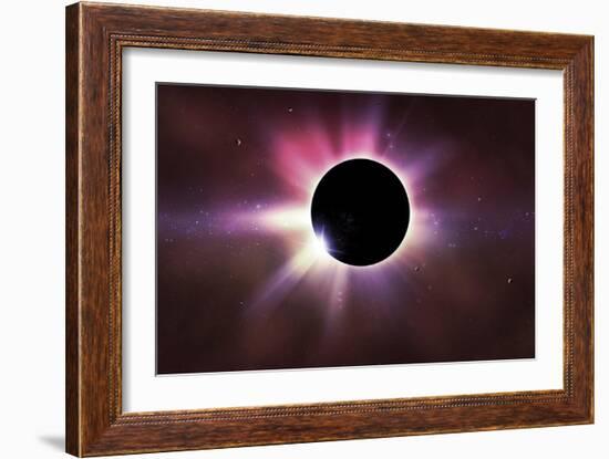 Solar Eclipse-alexaldo-Framed Premium Giclee Print