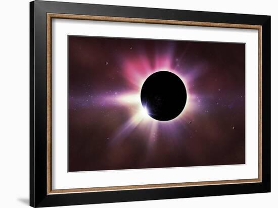 Solar Eclipse-alexaldo-Framed Premium Giclee Print