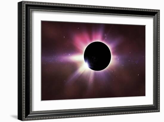 Solar Eclipse-alexaldo-Framed Premium Giclee Print