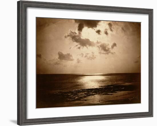 Solar Effect - Ocean, 1857-Gustave Le Gray-Framed Giclee Print