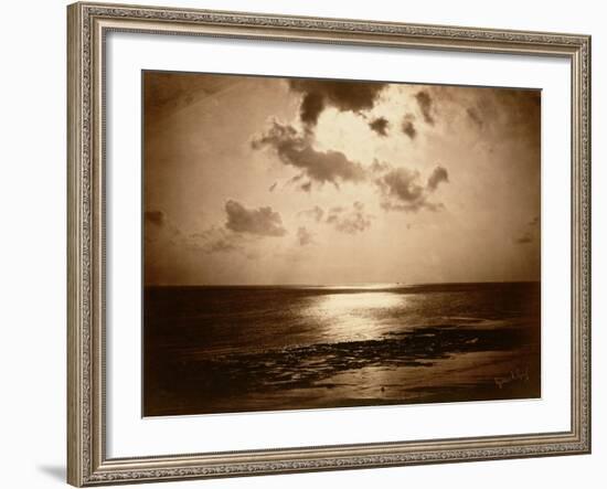 Solar Effect - Ocean, 1857-Gustave Le Gray-Framed Giclee Print