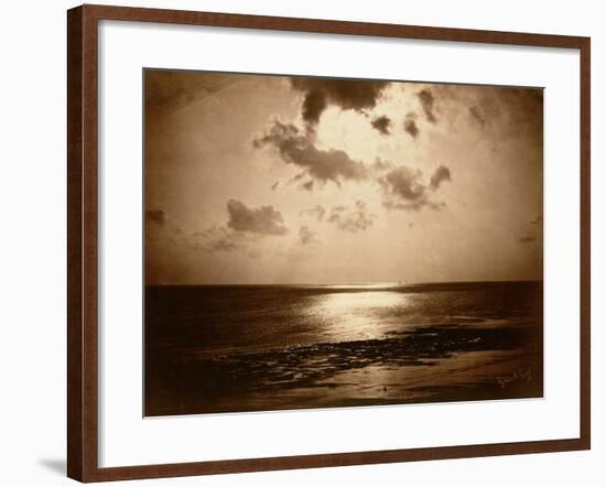 Solar Effect - Ocean, 1857-Gustave Le Gray-Framed Giclee Print