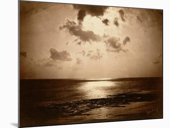 Solar Effect - Ocean, 1857-Gustave Le Gray-Mounted Giclee Print