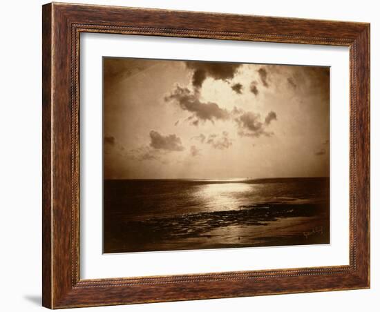 Solar Effect - Ocean, 1857-Gustave Le Gray-Framed Giclee Print