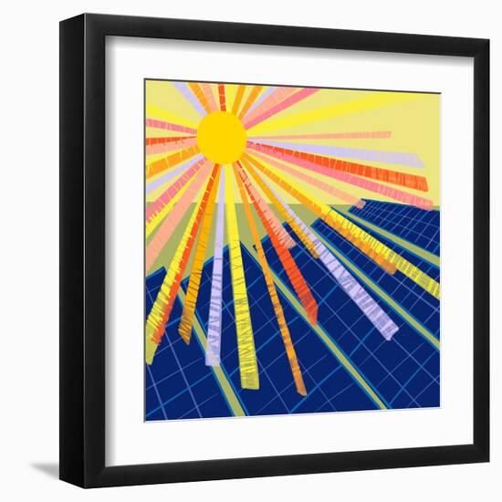 Solar Energy-Kerstin Stock-Framed Art Print