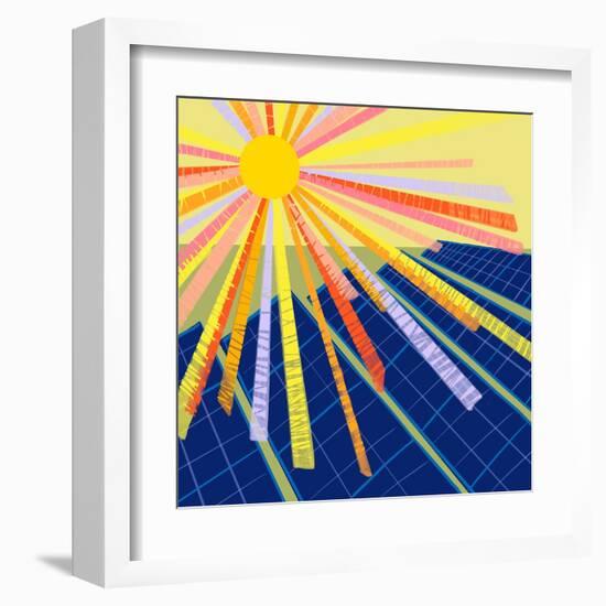 Solar Energy-Kerstin Stock-Framed Art Print