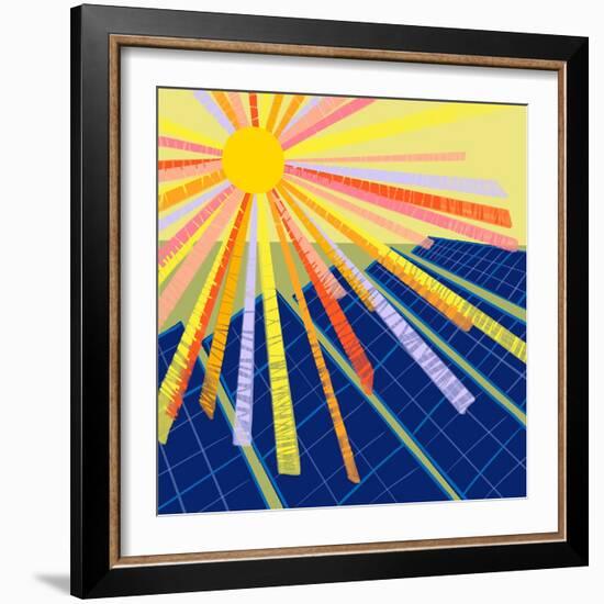 Solar Energy-Kerstin Stock-Framed Art Print