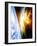 Solar Flare Threatening Earth-Victor Habbick-Framed Photographic Print