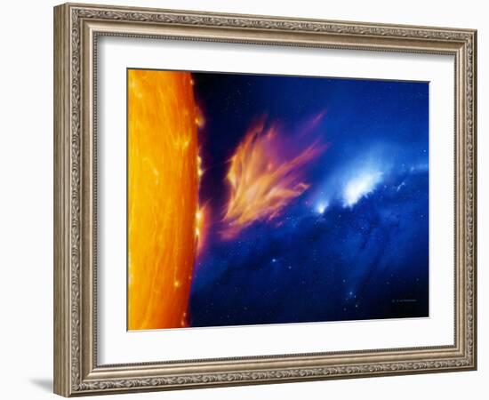 Solar Flare-Detlev Van Ravenswaay-Framed Photographic Print