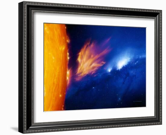 Solar Flare-Detlev Van Ravenswaay-Framed Photographic Print