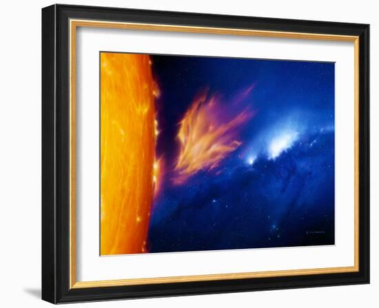 Solar Flare-Detlev Van Ravenswaay-Framed Photographic Print