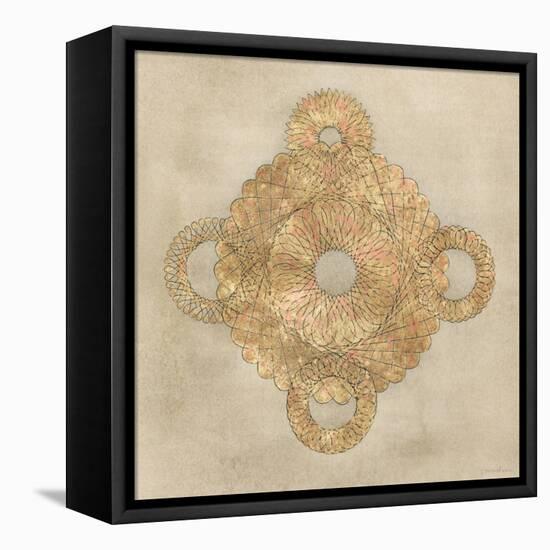 Solar Medallion I-Vanna Lam-Framed Stretched Canvas