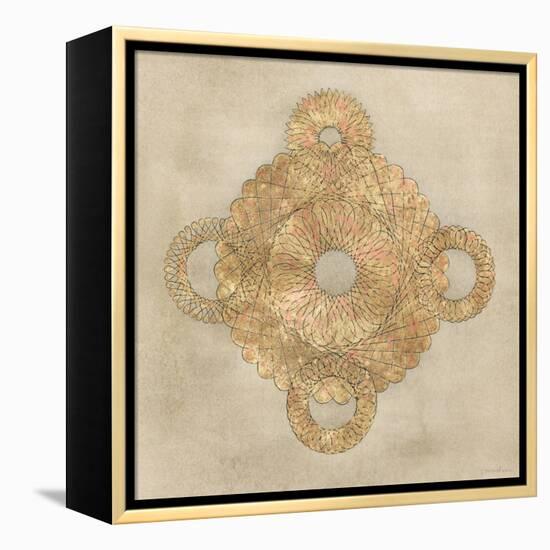 Solar Medallion I-Vanna Lam-Framed Stretched Canvas