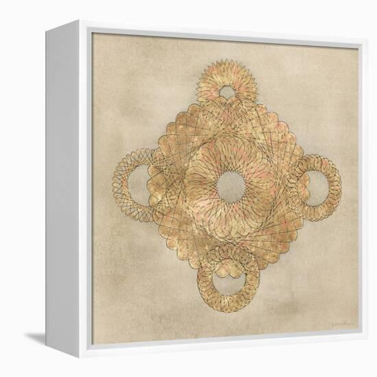 Solar Medallion I-Vanna Lam-Framed Stretched Canvas