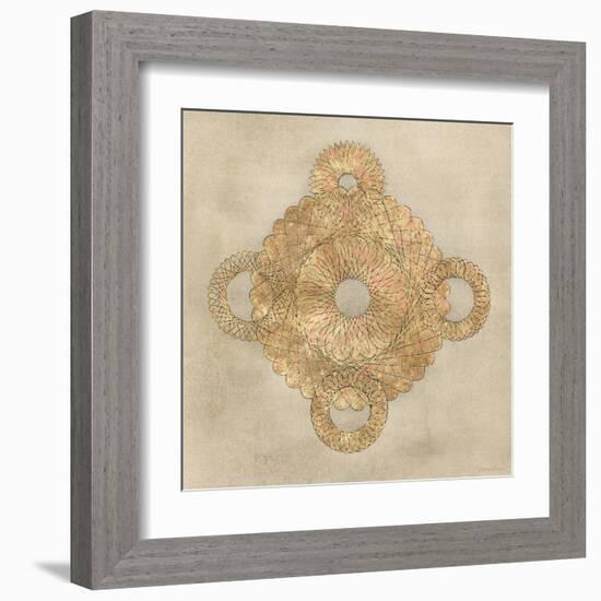 Solar Medallion I-Vanna Lam-Framed Art Print