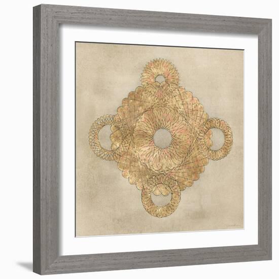 Solar Medallion I-Vanna Lam-Framed Art Print