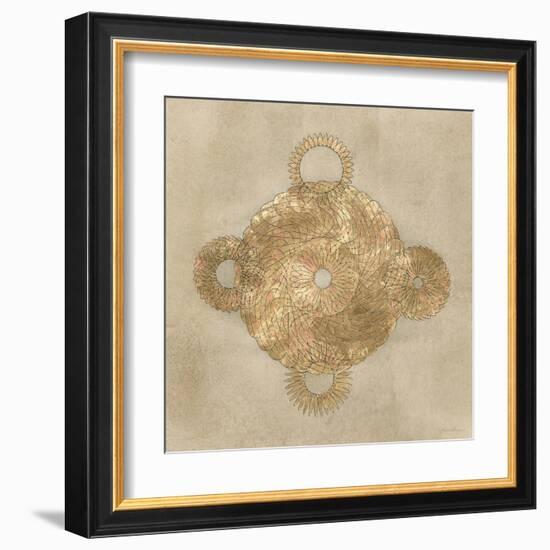 Solar Medallion II-Vanna Lam-Framed Art Print