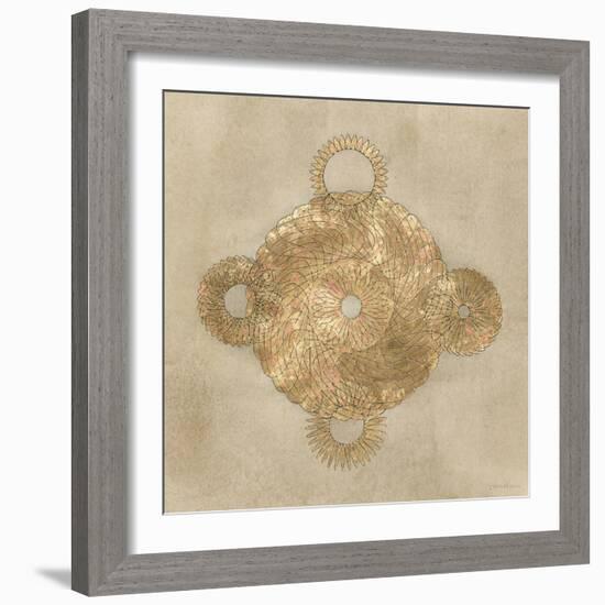 Solar Medallion II-Vanna Lam-Framed Art Print