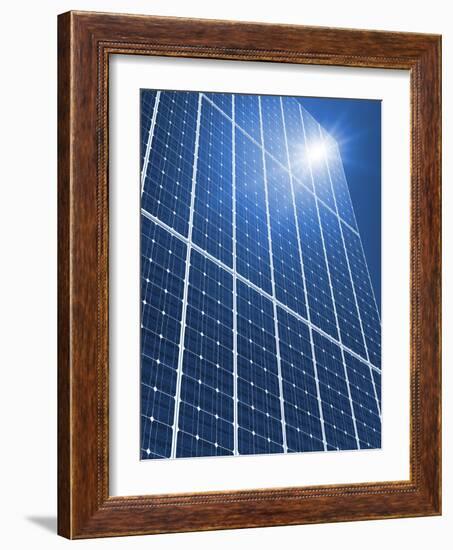 Solar Panels In the Sun-Detlev Van Ravenswaay-Framed Photographic Print