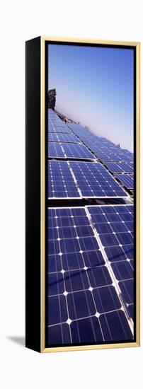 Solar Panels on a Brewery Rooftop, Freiburg Im Breisgau, Baden-Wurttemberg, Germany-null-Framed Premier Image Canvas