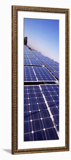 Solar Panels on a Brewery Rooftop, Freiburg Im Breisgau, Baden-Wurttemberg, Germany-null-Framed Photographic Print