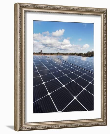 Solar panels-Charles Bowman-Framed Photographic Print