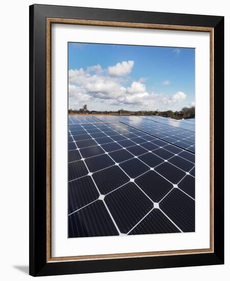 Solar panels-Charles Bowman-Framed Photographic Print