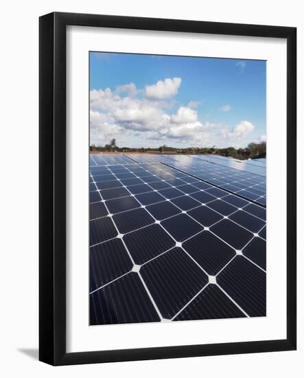 Solar panels-Charles Bowman-Framed Photographic Print