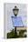 Solar Powered Street Lamp In Florida USA.-Mark Williamson-Framed Premier Image Canvas