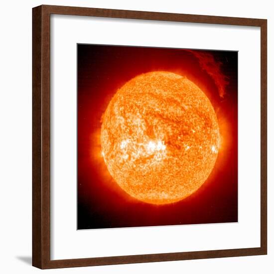 Solar Prominence, SOHO Image-null-Framed Premium Photographic Print