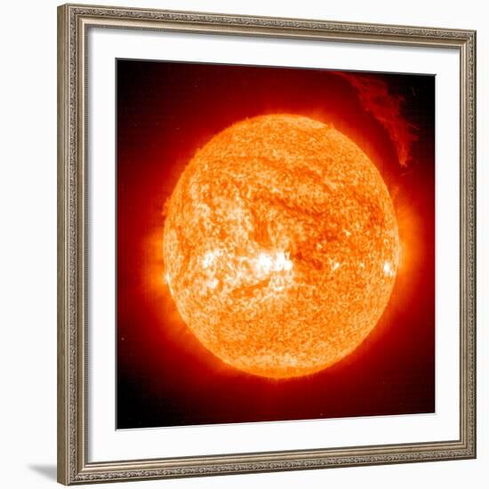 Solar Prominence, SOHO Image-null-Framed Photographic Print