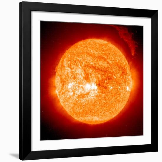 Solar Prominence, SOHO Image-null-Framed Photographic Print