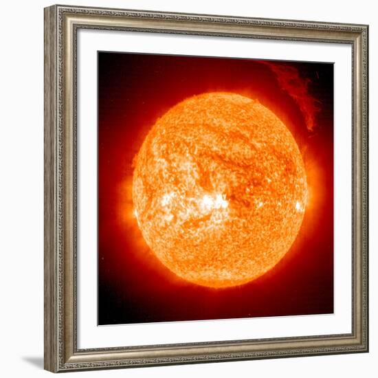 Solar Prominence, SOHO Image-null-Framed Photographic Print