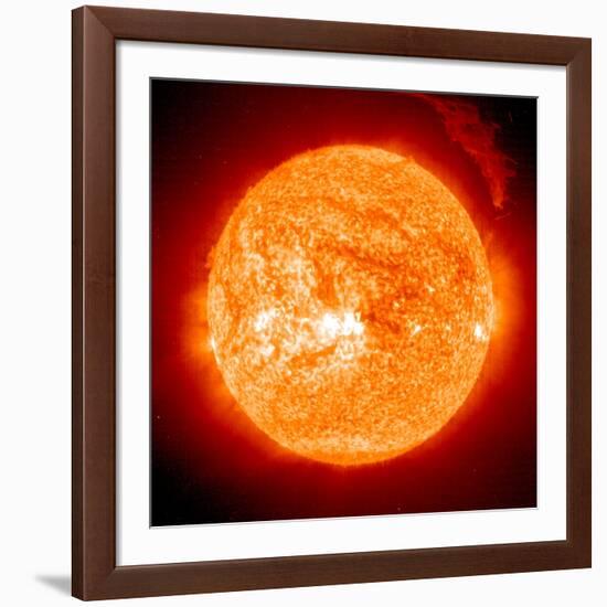 Solar Prominence, SOHO Image-null-Framed Photographic Print