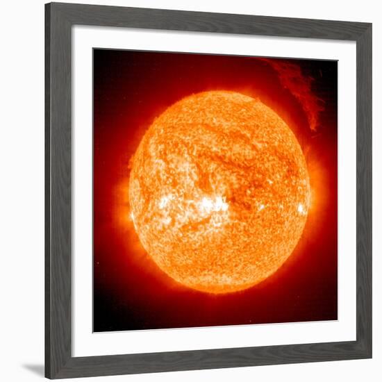 Solar Prominence, SOHO Image-null-Framed Photographic Print