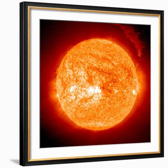 Solar Prominence, SOHO Image-null-Framed Photographic Print