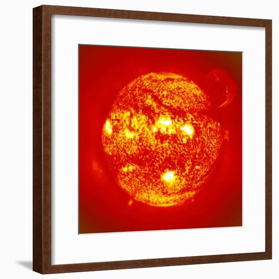 Solar Prominence-null-Framed Premium Photographic Print