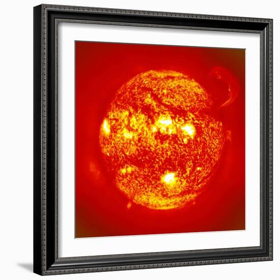 Solar Prominence-null-Framed Premium Photographic Print