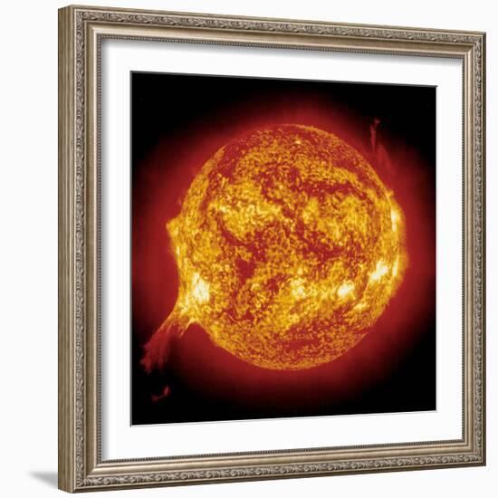 Solar Prominence-null-Framed Premium Photographic Print