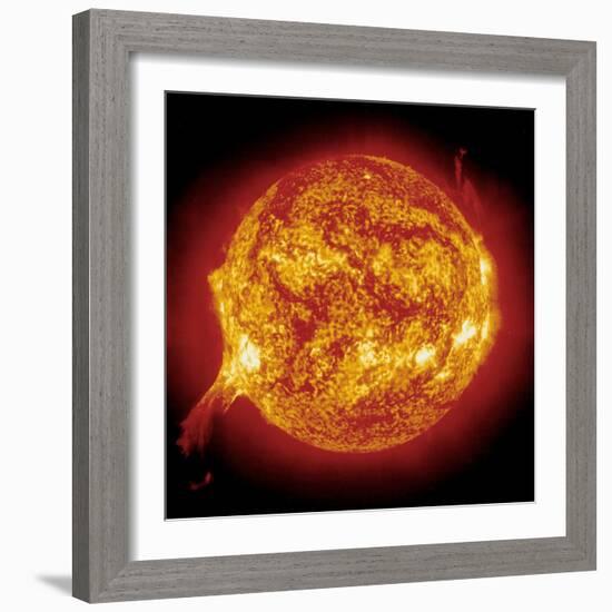 Solar Prominence-null-Framed Premium Photographic Print