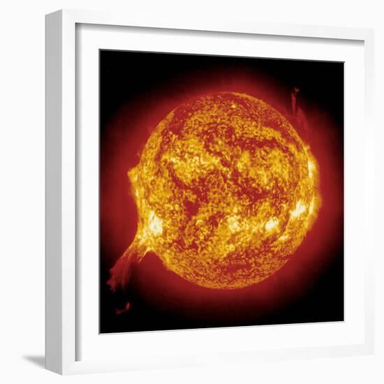 Solar Prominence-null-Framed Premium Photographic Print