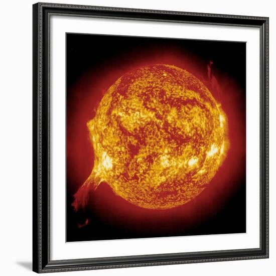 Solar Prominence-null-Framed Photographic Print