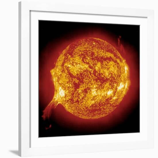 Solar Prominence-null-Framed Photographic Print