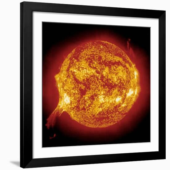 Solar Prominence-null-Framed Photographic Print